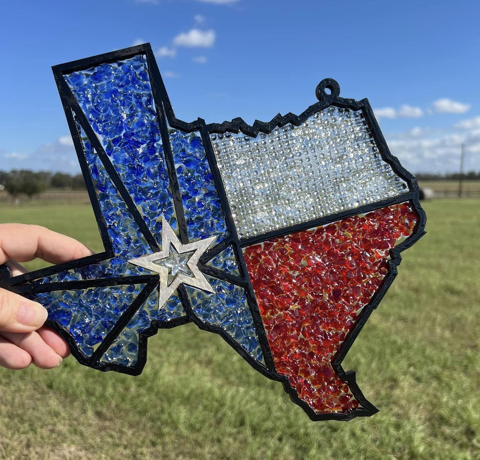 Laser Cut Texas Unfinished Wood Cutout Style 4 Art 1