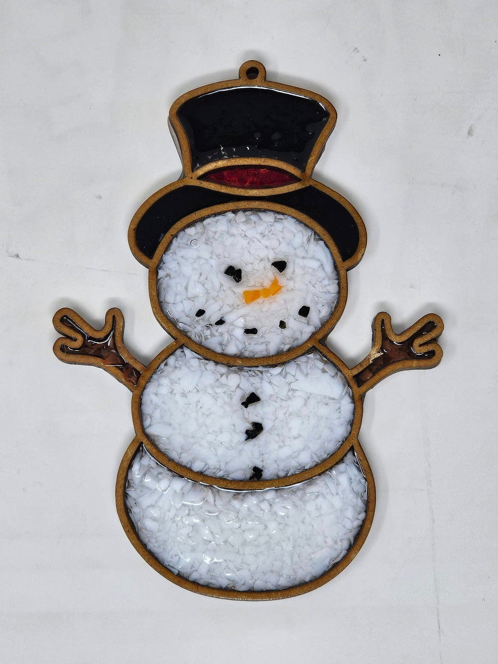 Laser Cut Snowman Unfinished Wood Cutout Style 54 Art 1