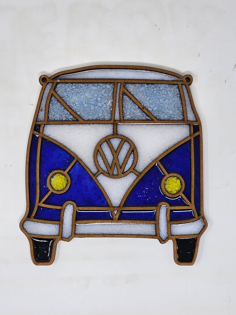 Laser Cut VW Van Unfinished Wood Cutout Style 1 Art 1